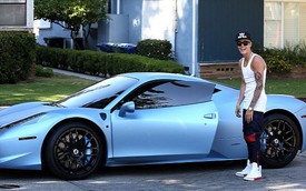 Justin Bieber đổi màu cho siêu xe mới