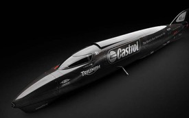 "Quả tên lửa" Triumph thử đạt vận tốc 643 km/h
