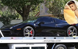 Justin Bieber lại chi hàng nghìn USD để đổi màu siêu xe