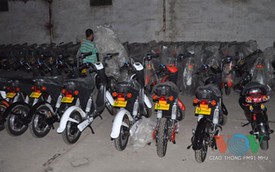 Hà Nội: Thu giữ 700 xe đạp điện nhập lậu từ Trung Quốc