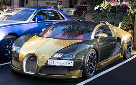 Bugatti Veyron Grand Sport màu độc thu hút mọi ánh nhìn