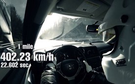 Nissan GT-R Goliath đạt tốc độ "kịch kim" 402 km/h