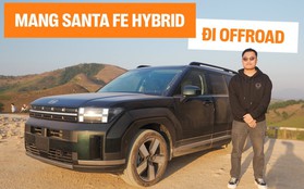 Bỏ 1,5 tỷ mua Hyundai Santa Fe Hybrid và những điều cần biết: Bớt bồng bềnh nhưng đừng kỳ vọng quá nhiều về tiết kiệm nhiên liệu