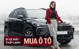 Định mua xe 500 triệu nhưng chốt Toyota Corolla Cross gần 1 tỷ, chủ nhân chia sẻ: ‘Mua ô tô vì cảm thấy lạnh mỗi khi đi xe máy qua cầu’
