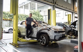 Sờ tận tay xác xe Lynk & Co 06 đã bảo vệ gia đình Việt: Có điều ít ai nói sau vụ tai nạn lật 6 vòng trên cao tốc