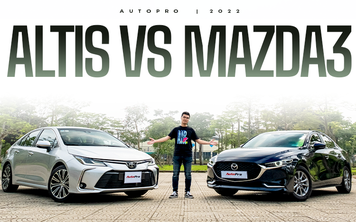 Trải nghiệm Toyota Altis đấu với Mazda3: Chạy đua trang bị 800 triệu, cố giành lại ngôi vương