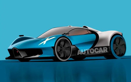 Đây sẽ là chiếc xe kế nhiệm Bugatti Chiron: Hết dáng 'tròn trịa', dễ đổi sang động cơ hybrid mạnh tới 1.600 mã lực