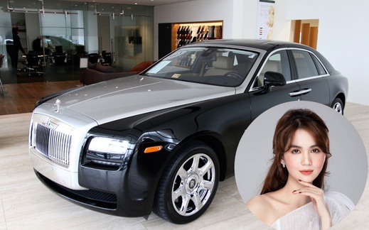 Ngọc Trinh mua Rolls-Royce Ghost Series I: Giá gần 10 tỷ đồng, mui xe màu hồng lạ lẫm hiếm thấy ở Việt Nam