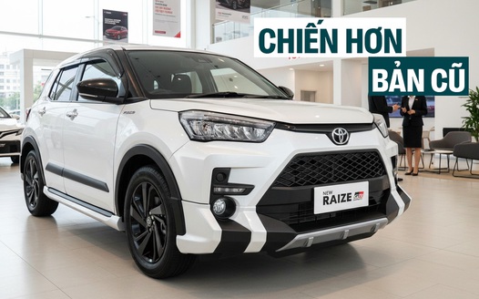 Toyota Raize 2026 ra mắt: Giá quy đổi từ 387 triệu đồng, nâng cấp tiện nghi tiêu chuẩn, thêm bản thể thao hầm hố đấu Fronx, Sonet