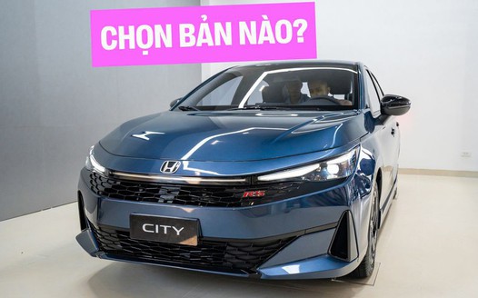 So sánh Honda City 2026 bản L và RS vừa mở bán: Chênh 30 triệu đồng, khác biệt ở đâu khi động cơ và công nghệ an toàn gần như giống nhau?