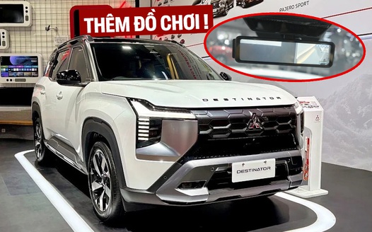 Mitsubishi Destinator, Xforce có bản nâng cấp đặc biệt: Thêm thanh giá nóc, gương điện tử như Land Rover, về Việt Nam sẽ càng ‘hot’