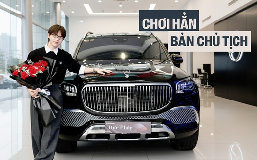 ‘Hoàng tử nhạc cưới’ Đức Phúc chốt sổ cuối năm cực gắt: Sắm Mercedes-Maybach GLS niêm yết gần 9 tỷ đồng đúng Valentine để kịp chơi Tết
