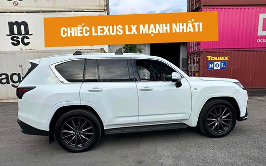 Chiếc Lexus LX 700h đầu tiên về Việt Nam: Bản hybrid mạnh nhất của LX, mạnh gần 460 mã, có gói thể thao phục vụ đại gia Việt