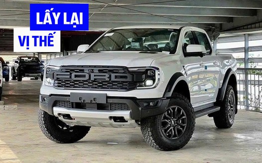 Ford Ranger chính thức đòi lại ngôi vương phân khúc: Hilux hụt hơi, khoảng cách cộng dồn xa vời vợi!