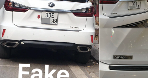 Luxury cars have the same number plates, how are owners of fake number plates handled?
