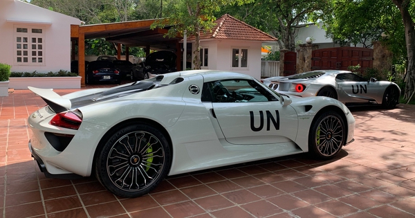 Rare Porsche 918 Spyder joins the garage for a thousand billion dong, preparing for the supercar journey at the end of this month