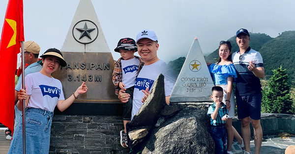 Gia đình trẻ tự lái xe hơn 1000km chinh phục đỉnh Fansipan