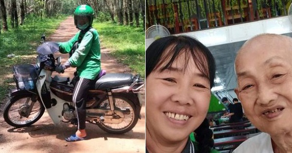 Nữ tài xế 54 tuổi chạy xe chăm mẹ già