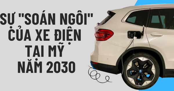 Hơn một nửa số ô tô bán ra tại Mỹ năm 2030 sẽ là xe điện