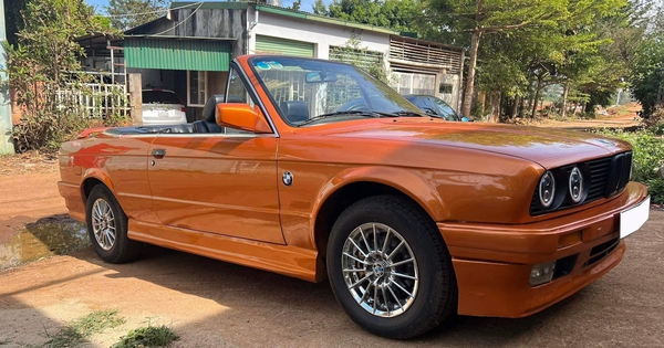 Bán BMW 3-Series 30 năm tuổi đắt ngang Mazda6 'đập hộp', người bán chia sẻ: 'Hàng độc nhất trên thị trường, nguyên bản đến 98%'