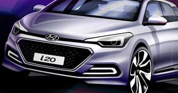  Imagen boceto oficial de la nueva generación Hyundai i2