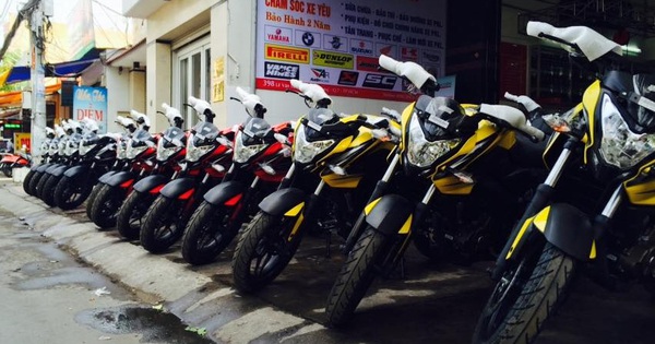  El primer lote de Kawasaki Bajaj Pulsar 0NS regresó a Vietnam, con un precio de VND millones