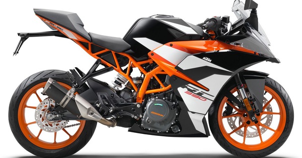 Cận cảnh mô tô thể thao giá "mềm" KTM RC390 2017
