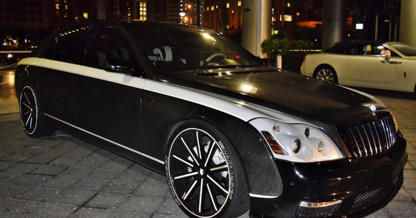 Maybach 57s Coupe Black