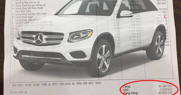 Chủ xe Mercedes-Benz GLC250 tá hỏa với bảng báo giá bảo dưỡng hơn 40 triệu  đồng: Nên hay không nên vào xưởng dịch vụ chính hãng?