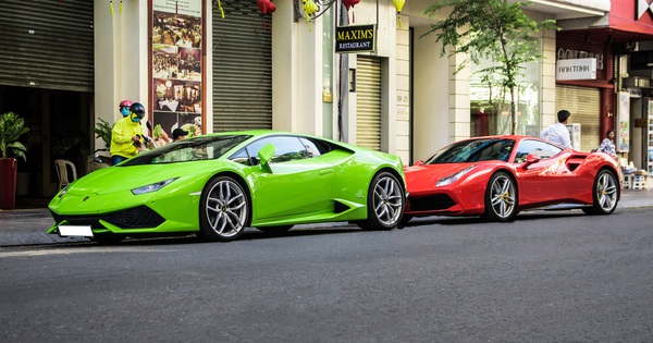 Lamborghini Huracan Ferrari 488