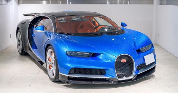 The first Bugatti Chiron super product is on its way home