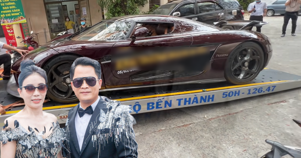 Hai Duong’s giant 200 billion supercar ran into trouble halfway, had to ask for help: What is this?