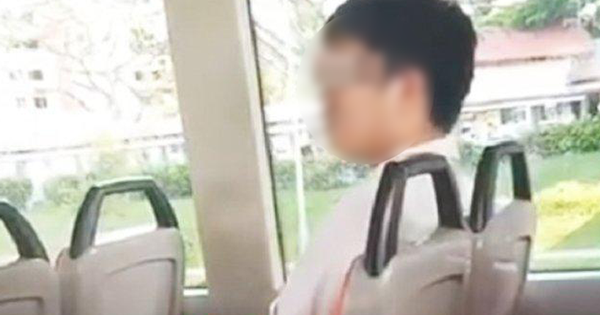 Perverted boy on bus and brave girl ends “eat right”