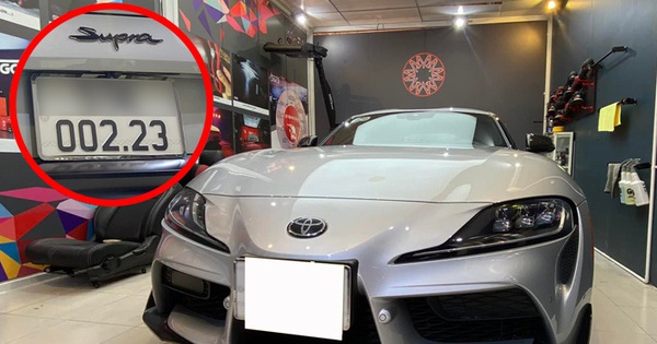 After 6 months of being abandoned, the first Toyota Supra 2021 in Vietnam suddenly returned to the giant Saigon