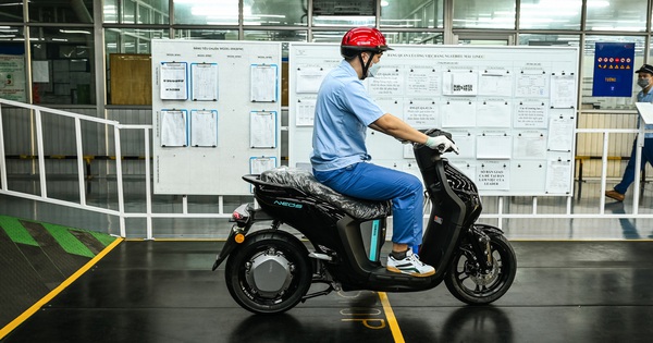 The first Yamaha electric motorcycle made in Vietnam
