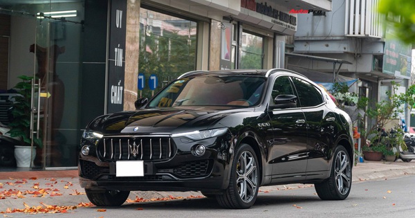 3 years old, rare Maserati Levante Granlusso still costs up to 6 billion