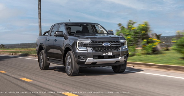 Ford Ranger 2022 has a standard engine from 167 horsepower, many ‘toys’ for heavy rear drag