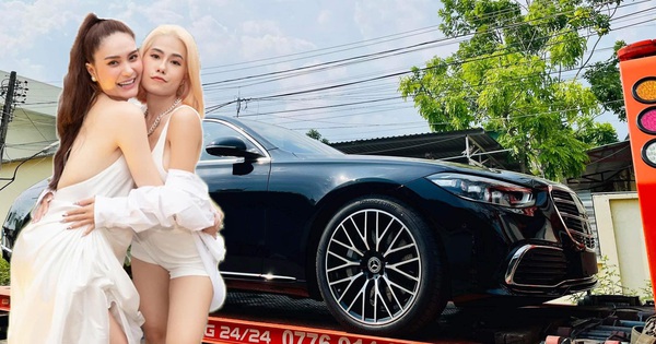 Saying and doing, Doan Di Bang shows a close-up of Mercedes-Benz S 450 Luxury for nearly 6 billion VND after a group of girls who are despised by others