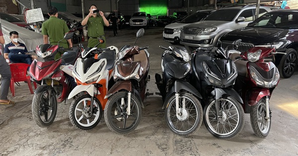 Two lines of stealing and selling fake cars on a “huge” scale in Ho Chi Minh City have been eliminated