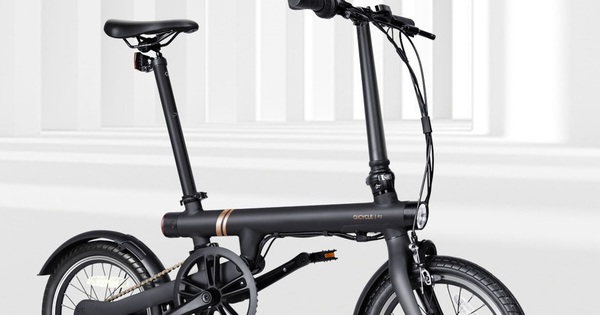 Power-assisted electric bicycle can be folded, battery used 60km, price 18 million VND