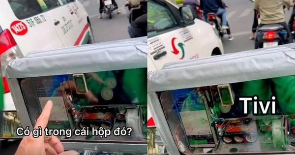 Motorbike taxi driver with creative invention, even small actions make everyone’s heart warm