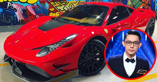 After McLaren 720S, CEO Tong Dong Khue continues to own a Ferrari 458 Italia with Misha Designs, once owned by young master Phan Thanh.