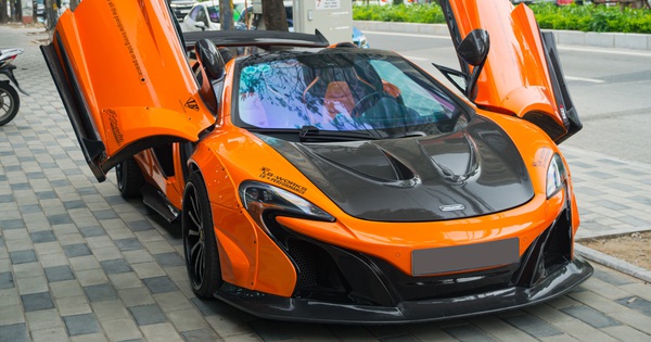 8 years old, customized McLaren 650S is for sale for more than 13 billion VND