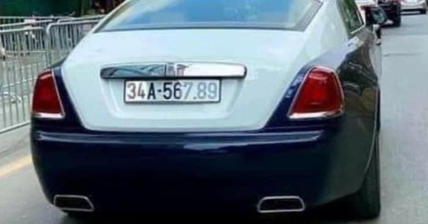 Super beautiful number plates are no longer associated with luxury cars?