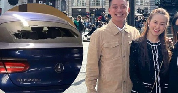 Tuan Hung was stolen, broke the car window, stole brand names in the middle of London