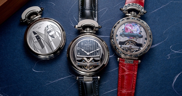 The pair of Bovet 1822 watches on Rolls-Royce Boat Tail costing more than 600 billion VND appeared in Vietnam