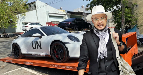Coffee giant Trung Nguyen bought a Porsche 911 GT3 2022 like Nguyen Quoc Cuong, just received the car and attached an identification detail