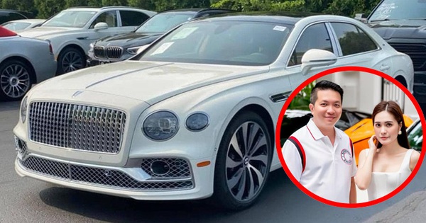 Happy birthday to her husband, Doan Di Bang “conveniently” revealed the time to pick up the Bentley Flying Spur