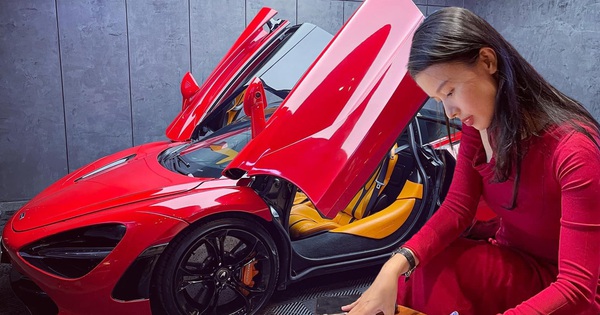 Miss businessman Truong Thu bought a McLaren 720S, responded harshly to fans’ comments, revealing the goal of ‘conquer trillion’ in the future