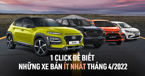 The one-time king of sales in the segment, Hyundai Kona reached the top of the ‘weakest’ in Vietnam in April, lying ‘in the same tray’ with Toyota Wigo